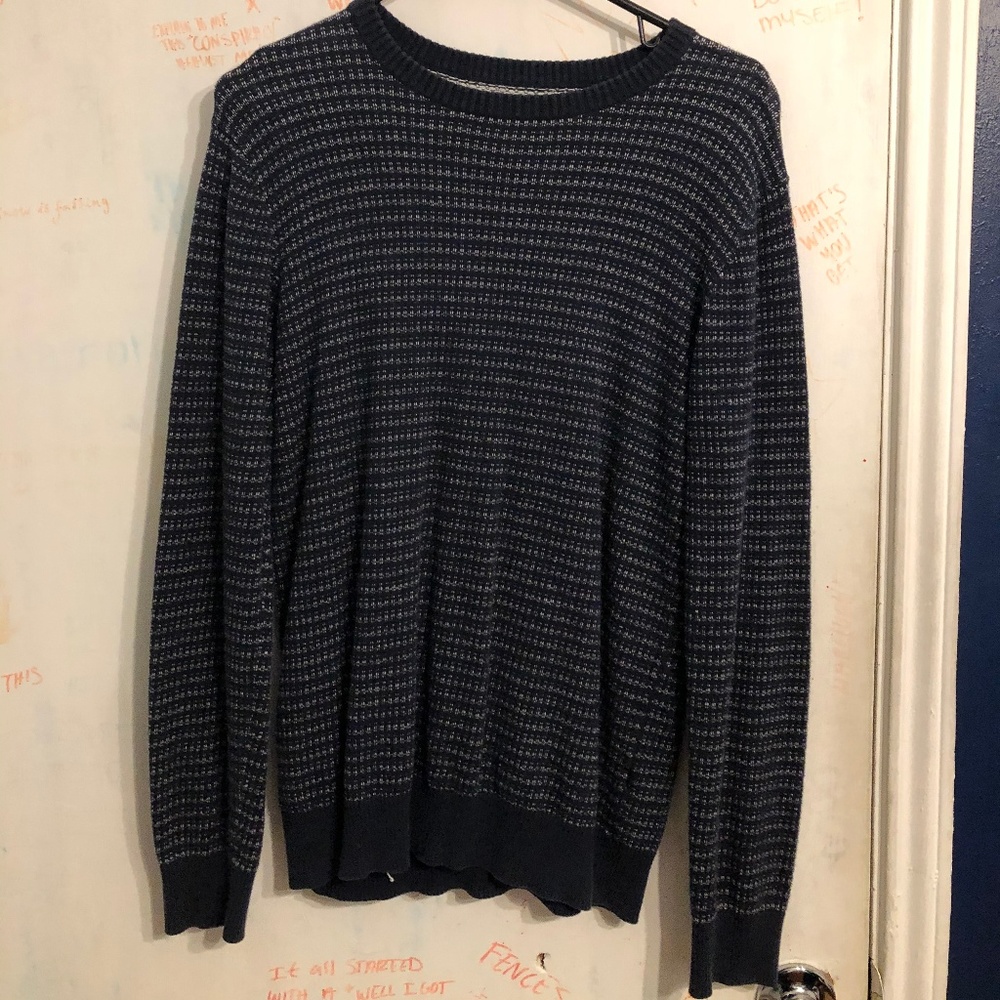 Navy sweater